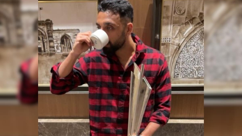 T20 World Cup Final Varun Chakravarthy Mocks Pakistan With Another Tea Cup Photo