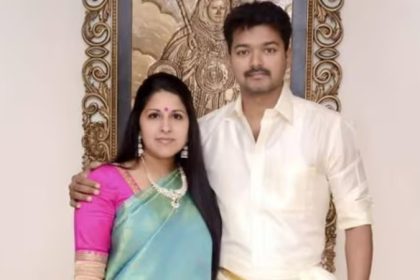 TVK Vijay and sangeeta