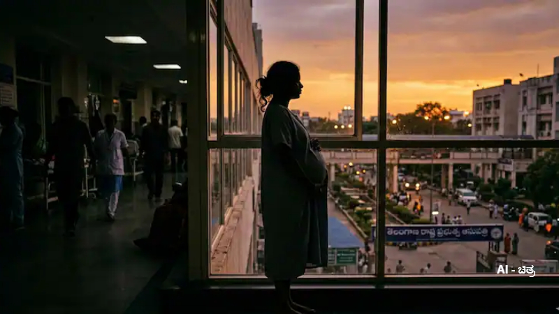 ತೆಲಂಗಾಣ | ಪರೀಕ್ಷೆಗೆ ಬಂದಿದ್ದ 16 ವರ್ಷದ ವಿದ್ಯಾರ್ಥಿನಿಗೆ ಶೌಚಾಲಯದಲ್ಲೇ ಹೆರಿಗೆ 1 Telangana Student 16 Gives Birth In Toilet Hours After Appearing For