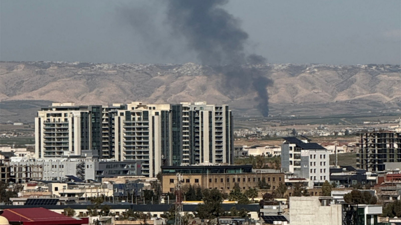 US assets hit in Iraq 1