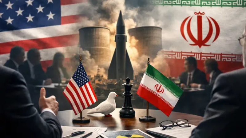 Why did Muslim countries join hands with America in the fight against Iran