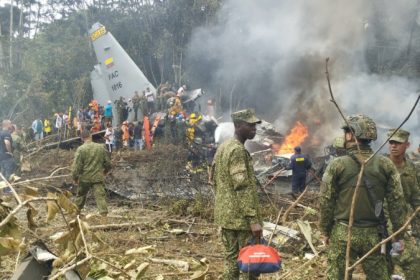 colombia plane crash