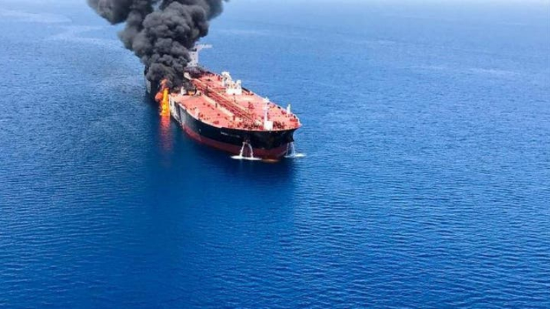 first indian casualty in isreal us iran conflict oman says mariner killed as oil tanker hit by bomb via drone boat