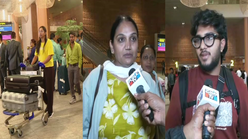 ದುಬೈನಿಂದ ಮತ್ತಷ್ಟು ಕನ್ನಡಿಗರು ಬೆಂಗಳೂರಿಗೆ ವಾಪಸ್ 1 kannadigas return from dubai