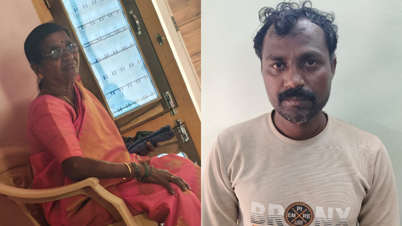 murder of woman for gold accused arrested in karwar