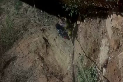 women falls pit bengaluru