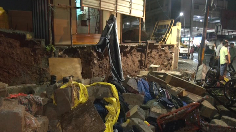 7 killed in heavy rains in Bengaluru What caused the Bowring Hospital wall to collapse