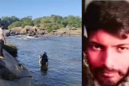 A young man drowned in Tunga River and died in Thirthahalli