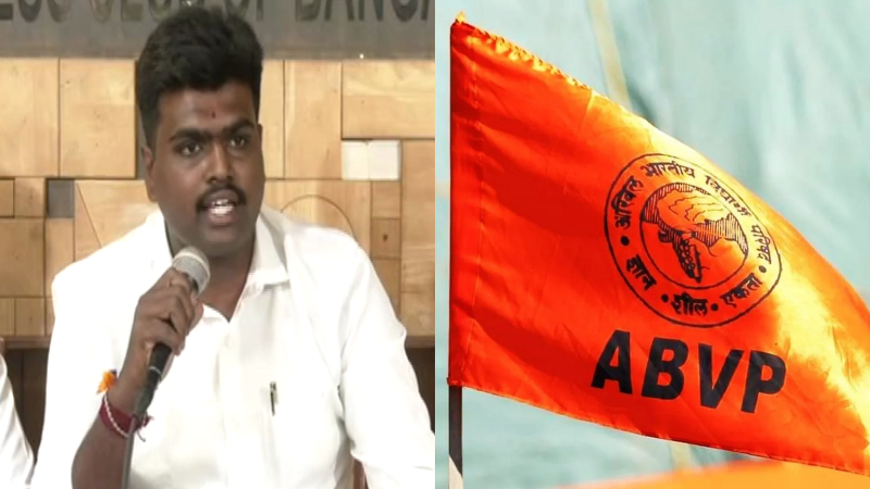 ರಾಜ್ಯದಲ್ಲಿ ದ್ವಿಭಾಷಾ ಸೂತ್ರ ಜಾರಿ ಮಾಡೋ ಮೊದಲು ಸರ್ಕಾರ ತಜ್ಞರ ಸಮಿತಿ ರಚನೆ ಮಾಡಬೇಕು: ಎಬಿವಿಪಿ 1 ABVP Gopi Rangaswamy