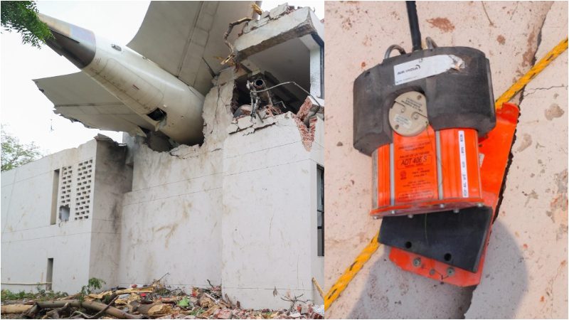 Air India Ahmedabad Plane Crash Black box found on hostel rooftop 1
