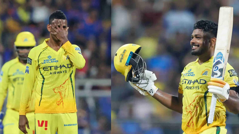 Akeal Hosein and Sanju Samson