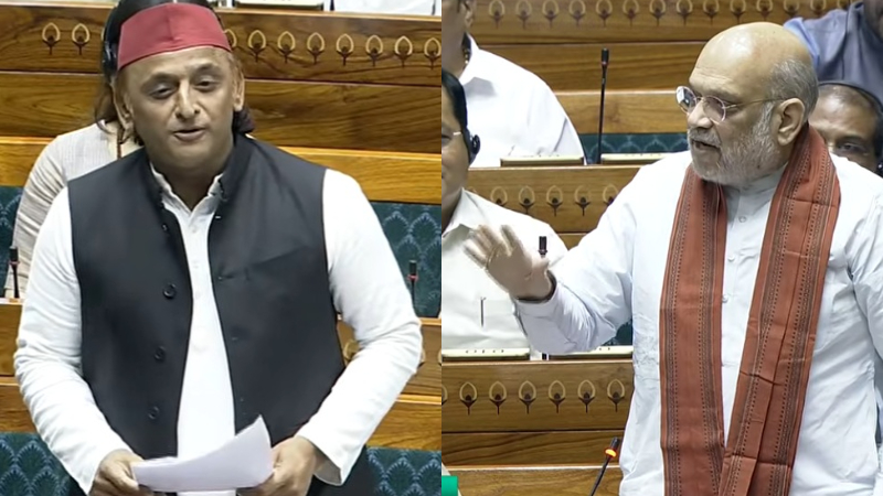 Akhilesh Yadav Amit Shah 1