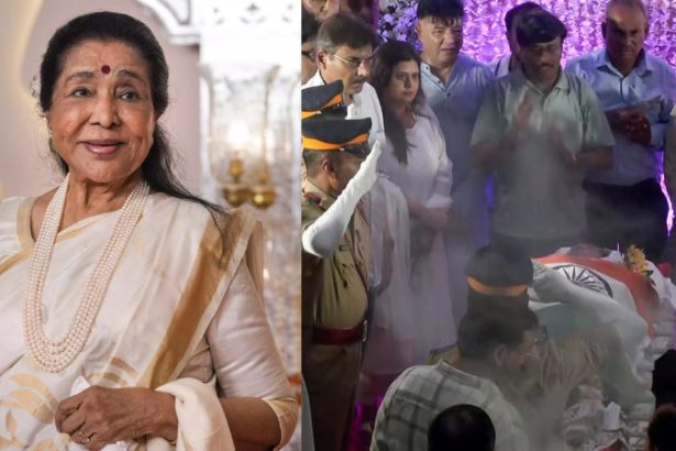 Asha Bhosle Funeral