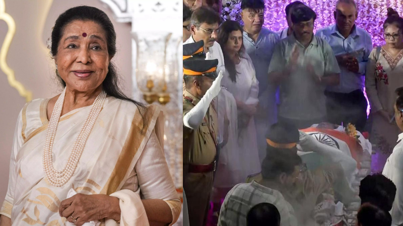 Asha Bhosle Funeral
