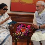 Asha Bhosle and Narendra Modi