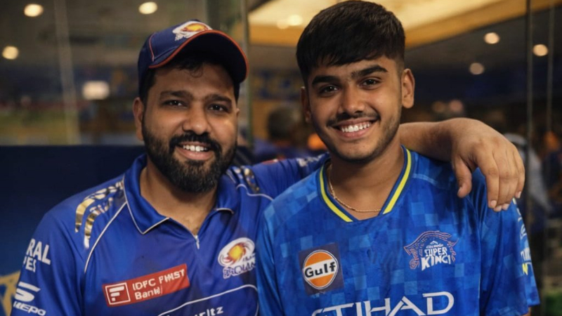 Ayush Mhatre Rohit Sharma