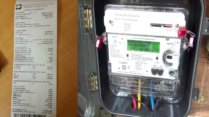 BESCOM Electricity Bill Name Change