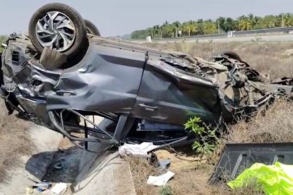 Bengaluru Chennai Expressway Car Accident