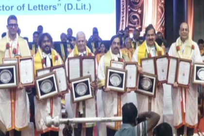 Bengaluru City Universitys honorary doctorate