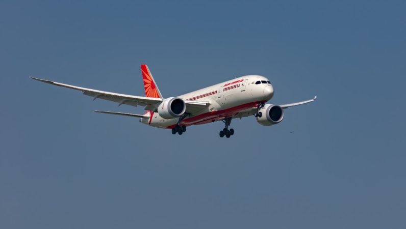 Boeing 787 air india dreamliner