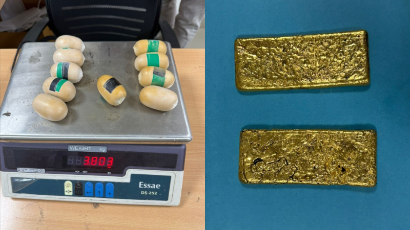 Capsule in private part gold worth Rs 5 crores was found five arrested Bengaluru Airport