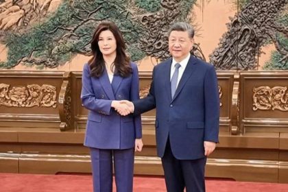 China Xi Jinping Taiwan Opposition leader cheng Li wun