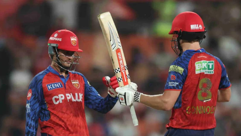 Cooper Connolly and Priyansh Arya of Punjab Kings scored 32 runs Aiden Markram single over
