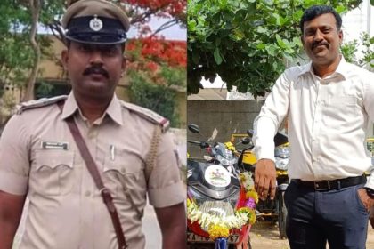 Davanagere CPI Death In Car Accident