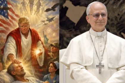 Donald Trump Pope Leo XIV