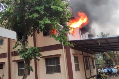 Hangal Taluk Hospital Haveri Fire Accident