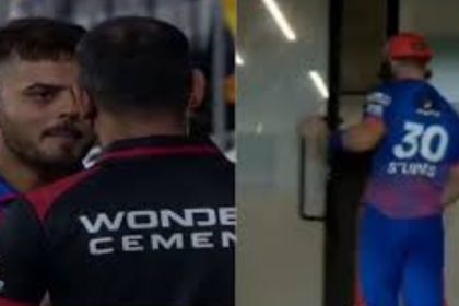 IPL Nitish Rana confronts umpire as Tristan Stubbs denied glove change