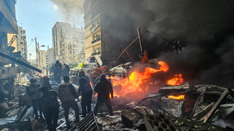 Israel Strikes Lebanon With 100 Missiles In 10 Minutes