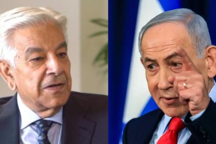 Khawaja Asif Benjamin Netanyahu