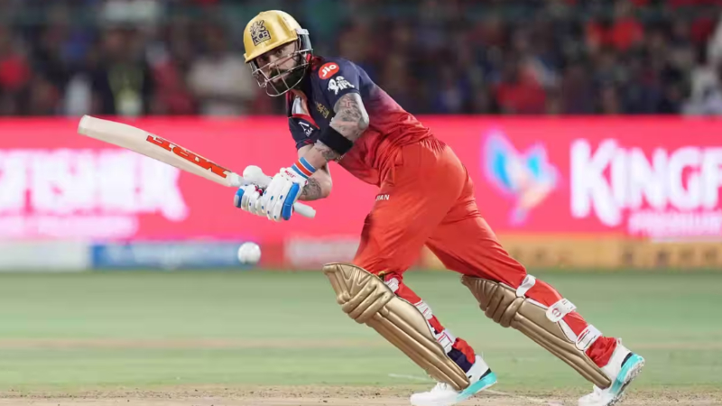 King Kohli sets two records in a single match RCB vs GT chinnaswamy stadium Bengaluru