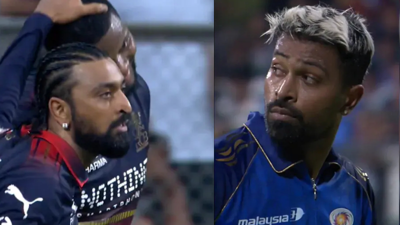 ಹಾರ್ದಿಕ್ ವಿಕೆಟ್ ಉರುಳಿದಾಗ ಕುಣಿದು ಕುಪ್ಪಳಿಸಿದ ಅಣ್ಣ ಕೃನಾಲ್ ಪಾಂಡ್ಯ - ಬ್ರದರ್ vs ಬ್ರದರ್ ವಿಡಿಯೋ ವೈರಲ್! 1 Krunal Pandya Hardik Pandya