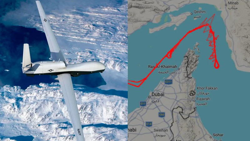 ಹಾರ್ಮುಜ್ ಜಲಸಂಧಿಯಲ್ಲಿ ಅಮೆರಿಕದ 1,859 ಕೋಟಿ ಮೌಲ್ಯದ MQ-4C ಟ್ರೈಟಾನ್ ಡ್ರೋನ್ ನಾಪತ್ತೆ 3 MQ 4C Triton