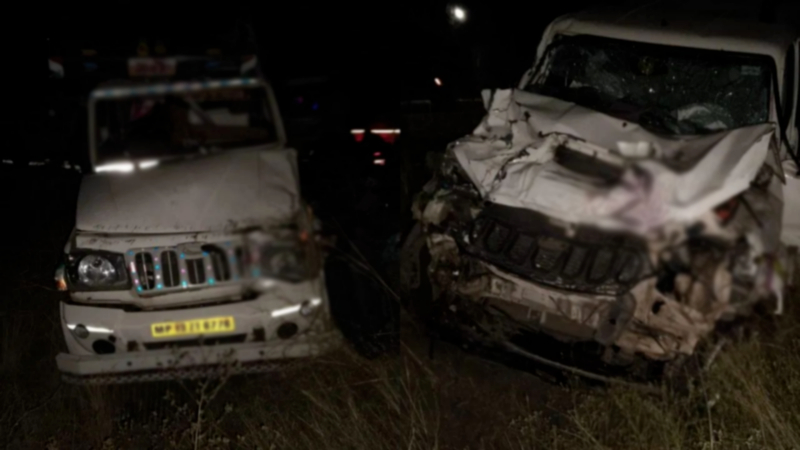 Madhya Pradesh Pickup SUV accident