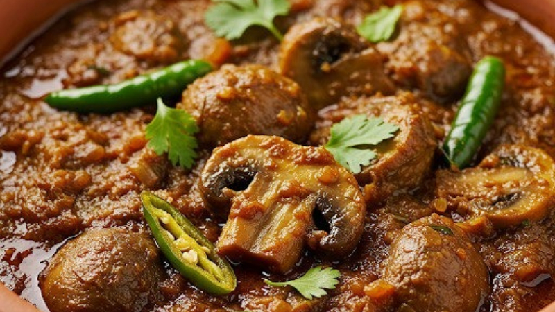 Mushroom masala 3