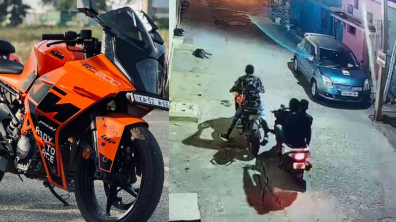 Nelamangala KTM Bike Theft 1