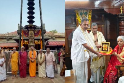 Nirmala Sitharaman visits Kollur Mookambika Temple