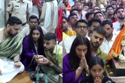 Nitish Rana Visited to ujjain mahakaleshwar temple