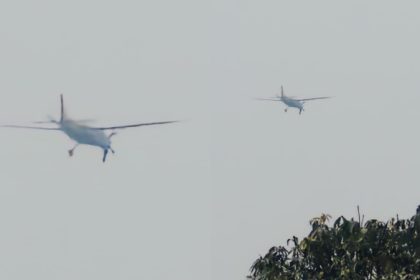 Private Plane Flying 30 Feet Above Ground Crashes Into Tree In Chhattisgarh