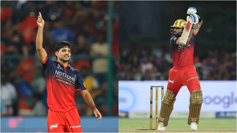 Rasikh Salam Dar and Virat Kohli