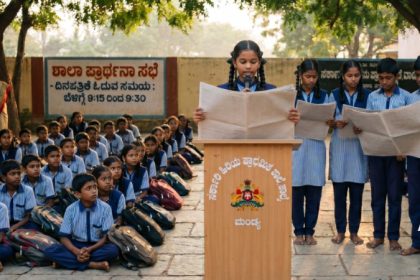 Reading newspapers is now mandatory in all schools in Karnataka Department of Public Education order