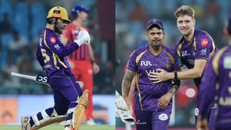 Rinku Singh Sunil Narine