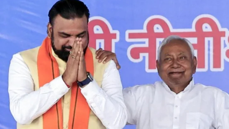 Samrat Choudhary Nitish Kumar 1