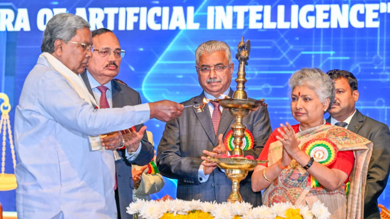 Siddaramaiah Addressed the 22nd Biennial State Level Conference of Judicial Officers 2