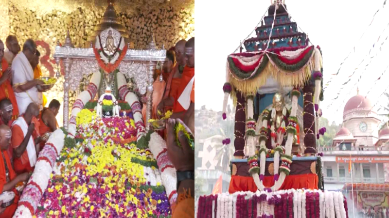 ಶಿವೈಕ್ಯ ಶಿವಕುಮಾರ ಶ್ರೀಗಳ 119ನೇ ಜಯಂತ್ಯೋತ್ಸವ - ಸಿದ್ದಗಂಗಾ ಮಠದಲ್ಲಿ ಕಳೆಗಟ್ಟಿದ ಸಂಭ್ರಮ 3 Tumakuru Siddaganga Math Shivakumara Swamiji birth anniversary