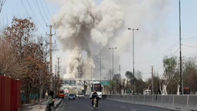 US Israeli strikes on Irans Bushehr nuclear plant