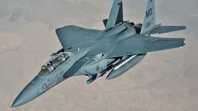 USA F 15E Strike Eagle Eagle 1